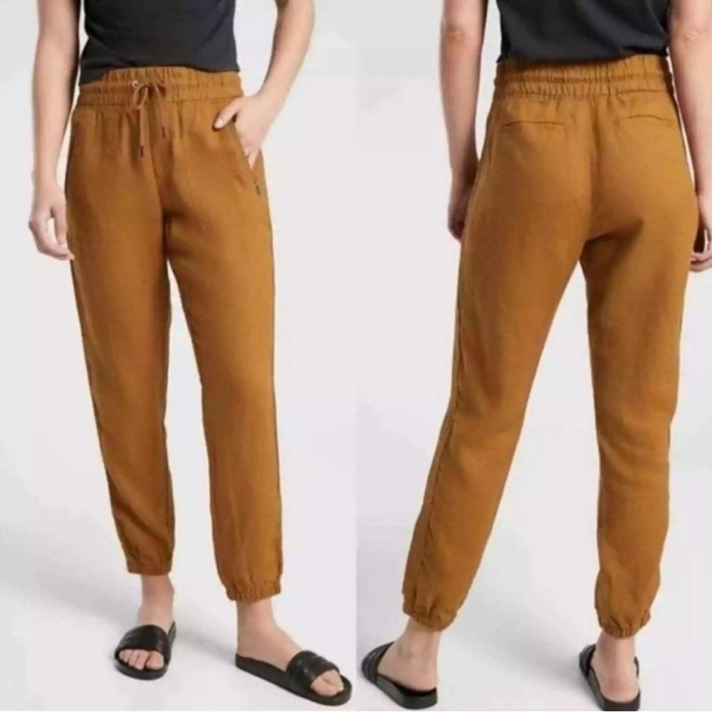 Athleta Cabo Linen Jogger NWT